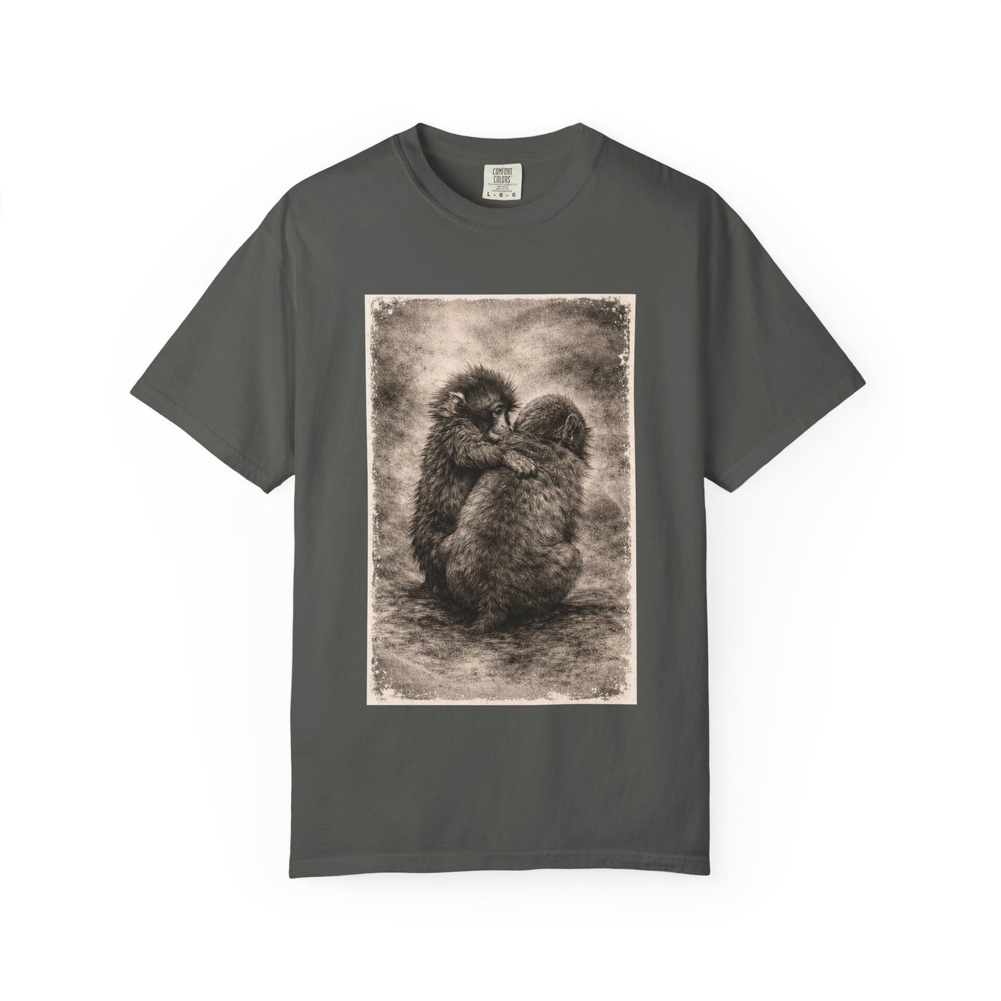 Punch The Monkey and his Sweetie Shirt