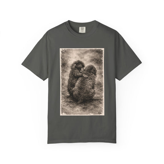 Punch The Monkey and his Sweetie Shirt
